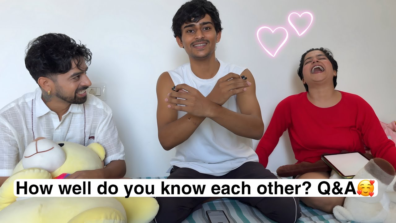 Shaadi se pehle ek doosre ko kitna jaante ho ?😍 Q&A Ginni vs Sumit 