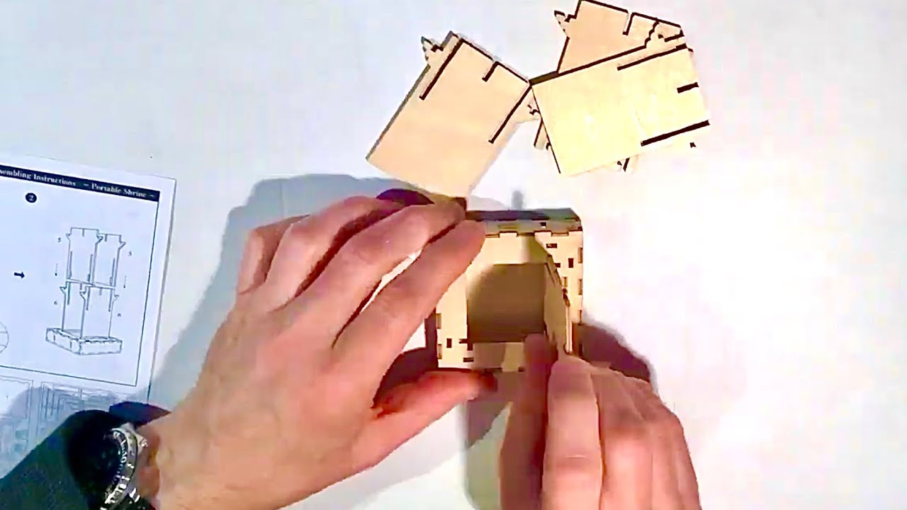 Building a Portable Shrine - Japanese Wooden Art