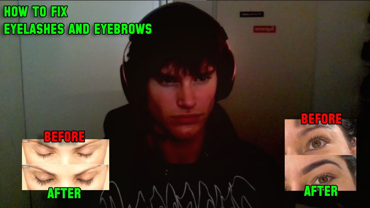 How to get thicker eyebrows, longer eyelashes works on boys and girls |zetaLooksmaxxing