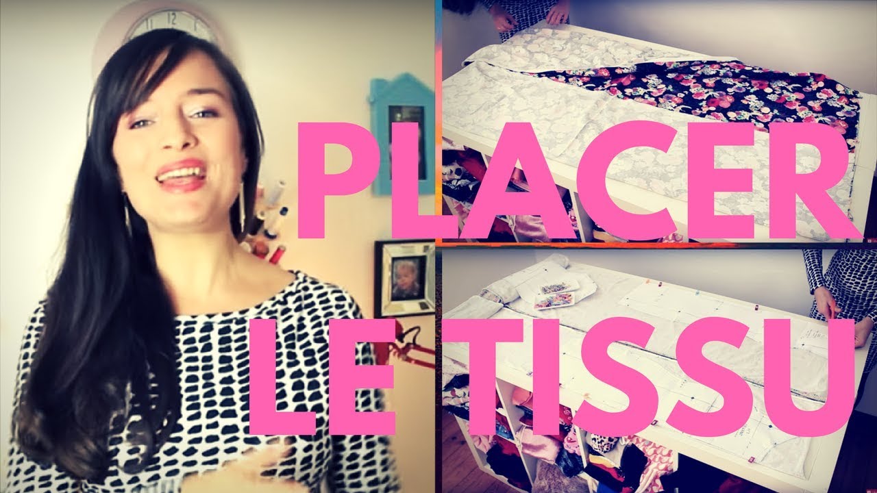 Tuto couture facile :  placer et couper le tissu