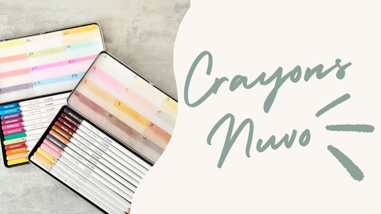 Nuancier crayons Nuvo (DT Custodeco)