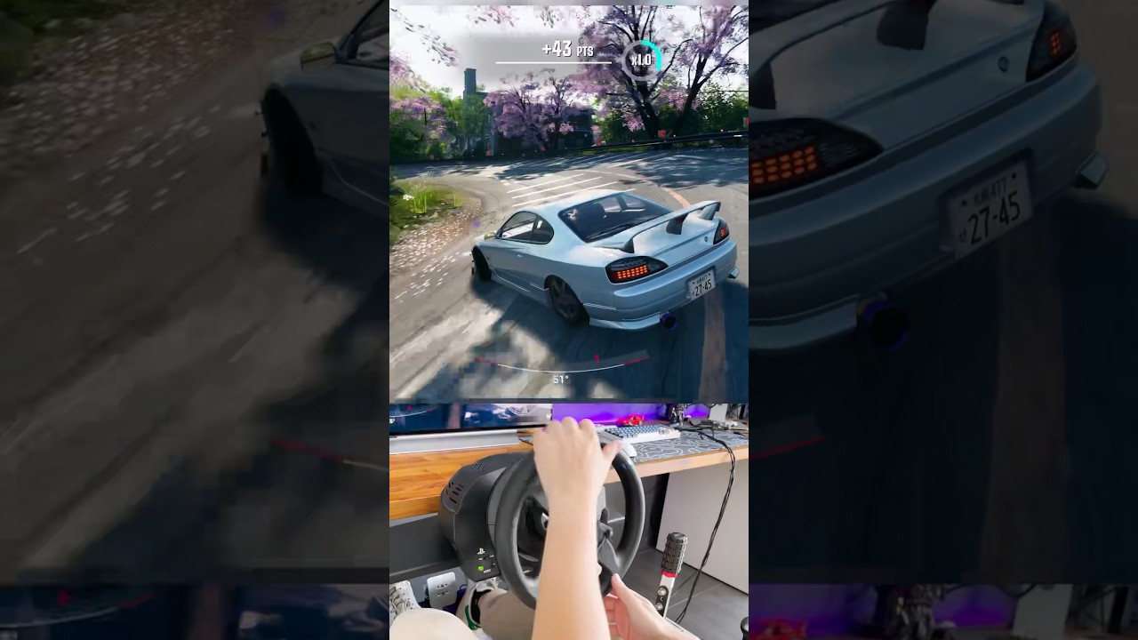 New Japanese Dirft Master game! 🔥 #jdm #japanesedriftmaster #drifting #thrustmaster