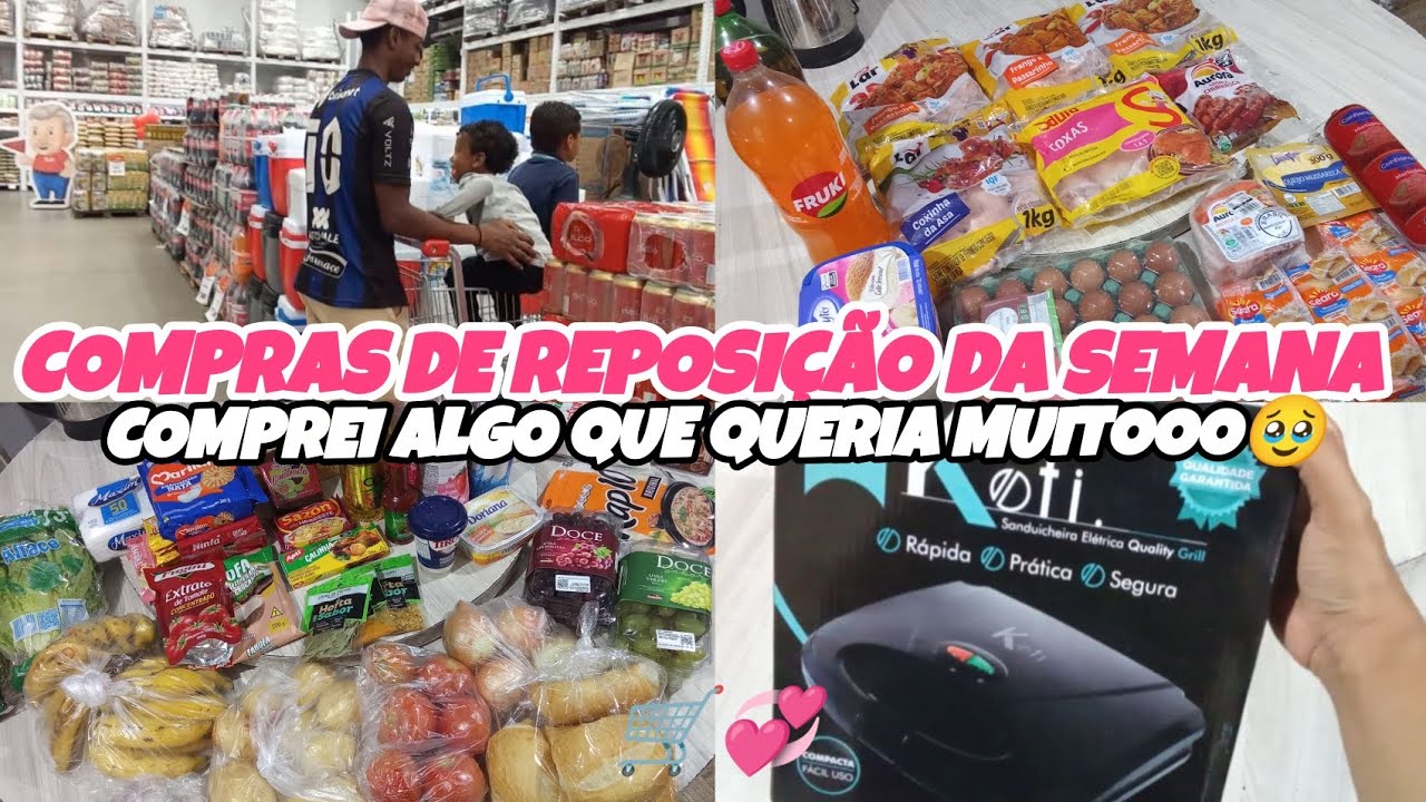 Comprei Algo Que Sempre Quis🥹| Compras De Hortifruti🛒| Reposição Da Semana Com 447,00 Para 4 Pessoas