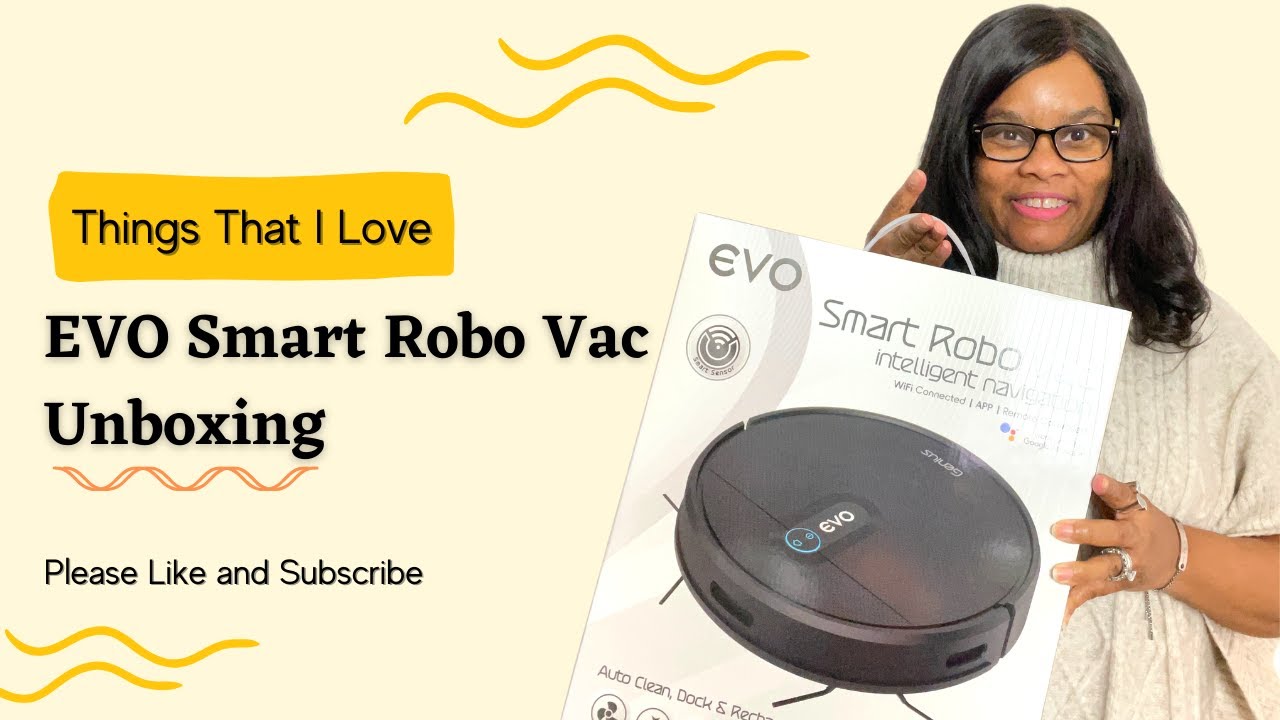Распаковка Evo Smart Robo Vac