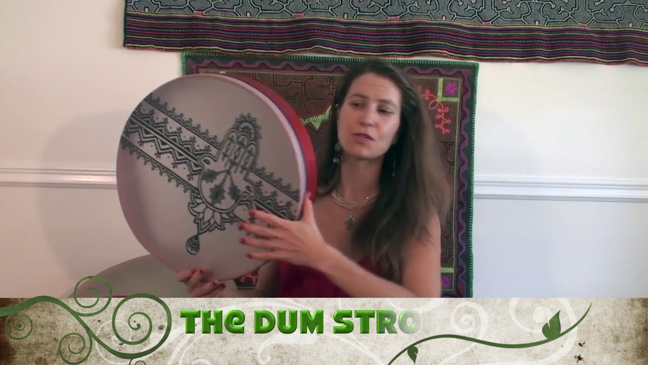 Beginner Frame Drum Lessons \ Upright Style Technique & Rhythms with Marla Leigh