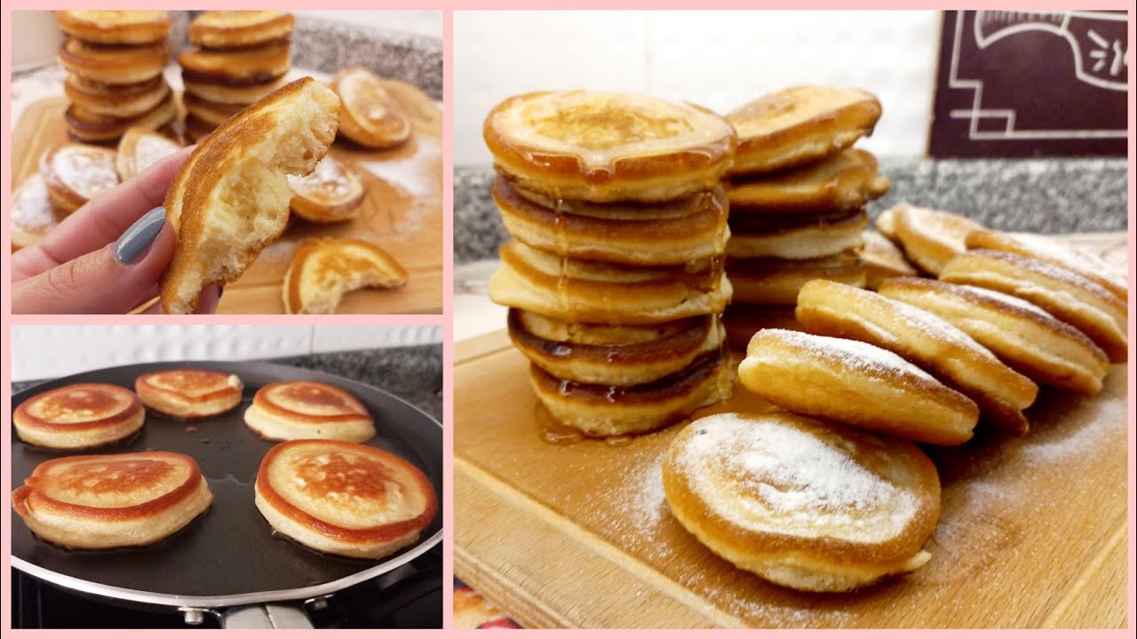 PUF PUF KABARAN YOĞURTLU PANKEK TARİFİ🥞Besleyici lezzetli👉Beslenme çantasına özel tariflere devam💯