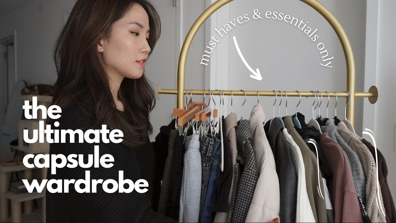 How I created my dream capsule wardrobe | easy guide to 20 winter fashion essentials