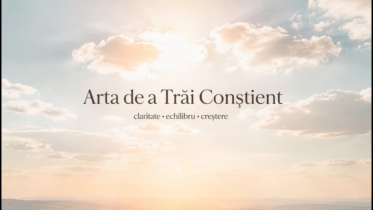 Arta de a Trăi Conștient – Bun venit