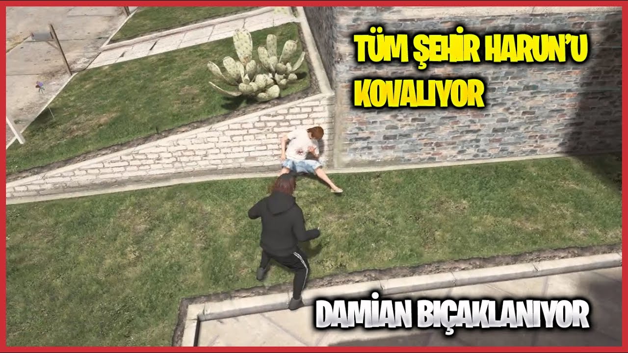 Tüm Şehir Harun'u Kovalıyor! (Damian Bıçaklanıyor) | Eightborn Rp