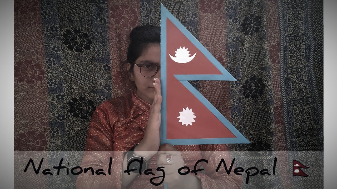 How to make National flag of Nepal 🇳🇵?? (description 👇)