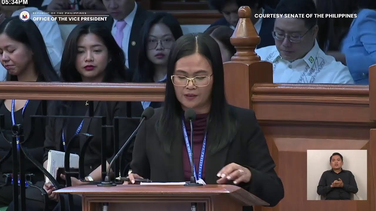 Press Briefing on the Impeachment Trial of Vice President Sara Duterte