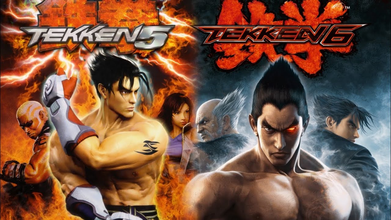 #2 Jogando Tekken 5 e 6 no modo arcade apanhei demais no final do tekken 6 kkkkkkkk