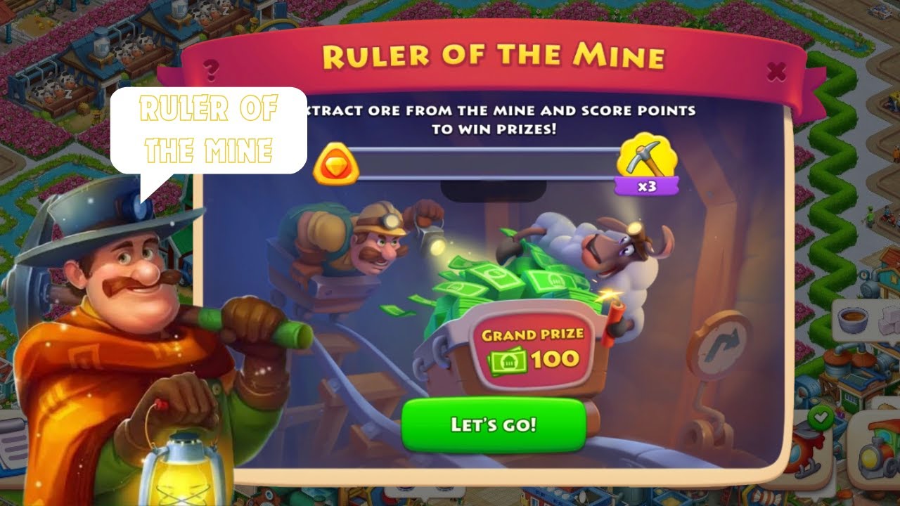 Winning Grand Prize In Township Ruler of The Mine Event #township #gaming #gameplay #gamer