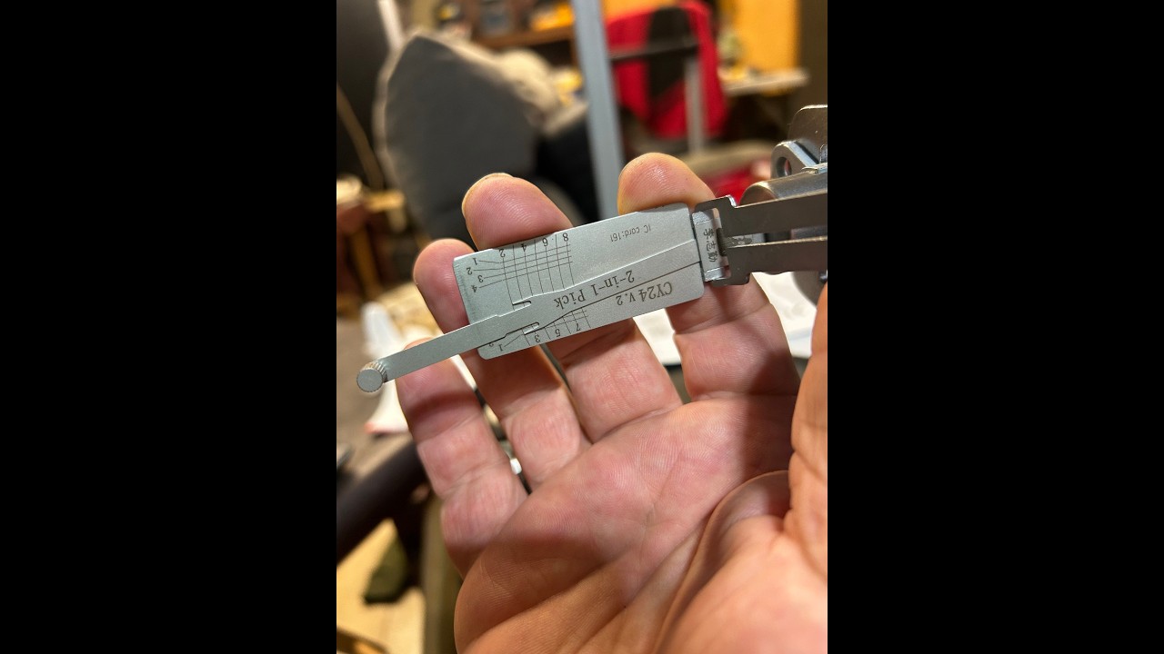 How to Pick a CY24 (Y159) Keyway – Chrysler/Dodge/Jeep Door Lock Guide