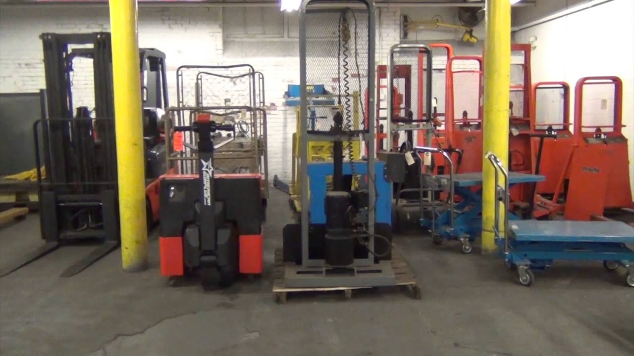 Inside American surplus' Forklift Department