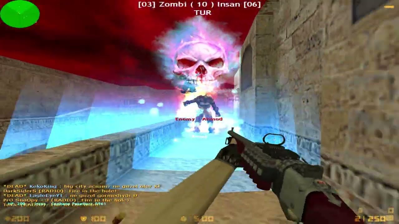 Counter Strike 1.6 - Zombie Escape - [NEMESIS MOD] | Dark Professional