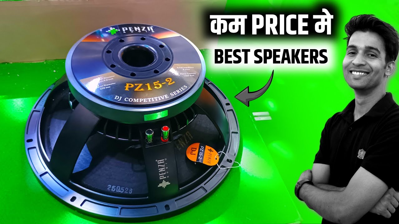 Best Budget Speakers |  Penza Audio ke Top 3 Sabse popular aur powerful Speakers Models!