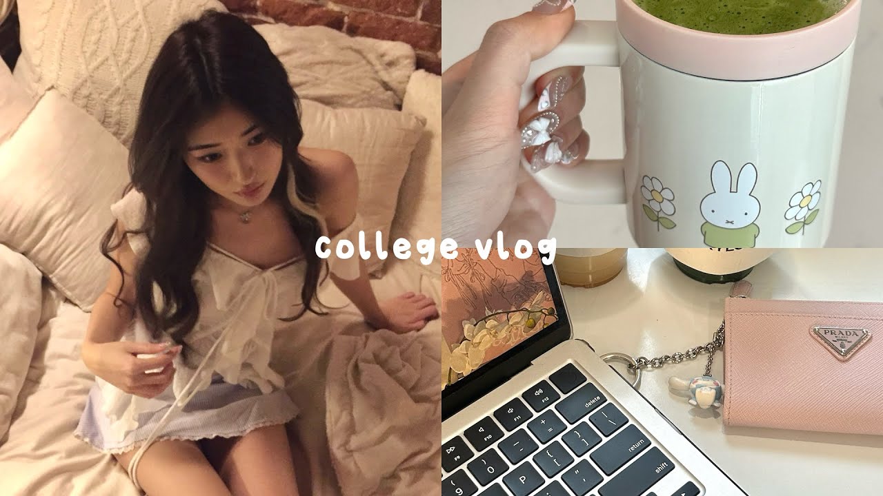MIDTERM season at USC 🎧: school life, studying, friends, teahouse, living alone, cramming studies