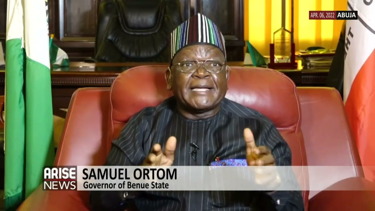 &ldquo;Even when a governor is attacked, there is no justice&rdquo;- Samuel Ortom
