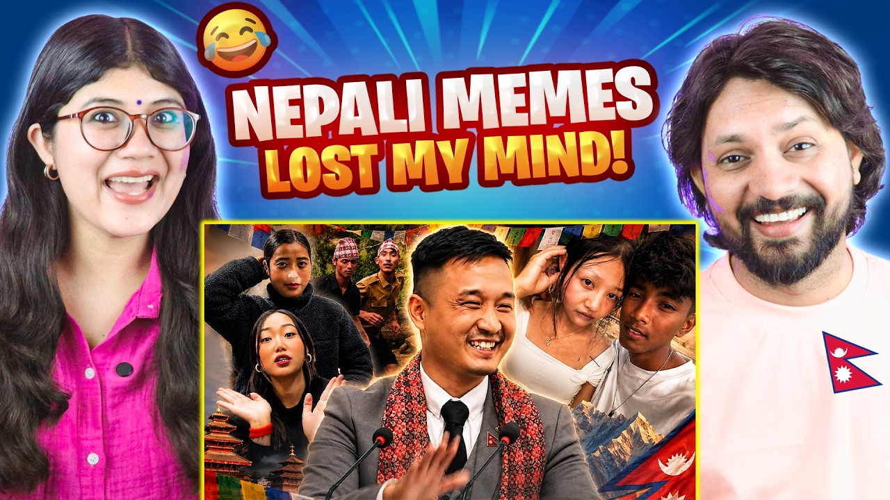 Nepali Memes Had Me Crying! 🤣 REACTION INDIA