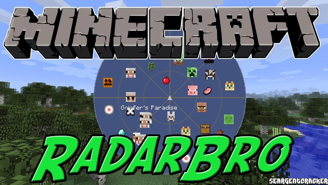 Minecraft Mods | Human Radar Mod 1.7.9 ( Radar, Add friends and enemies! )