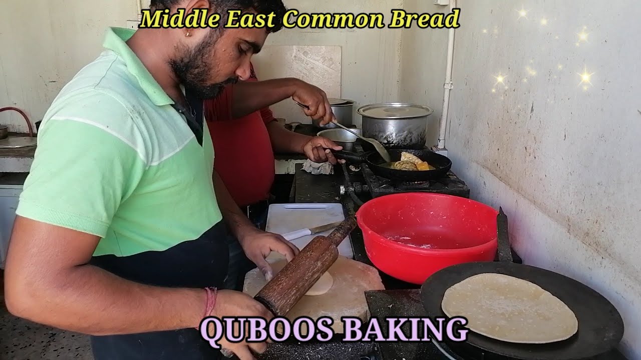 How to Bakes Indian Quboos Bread