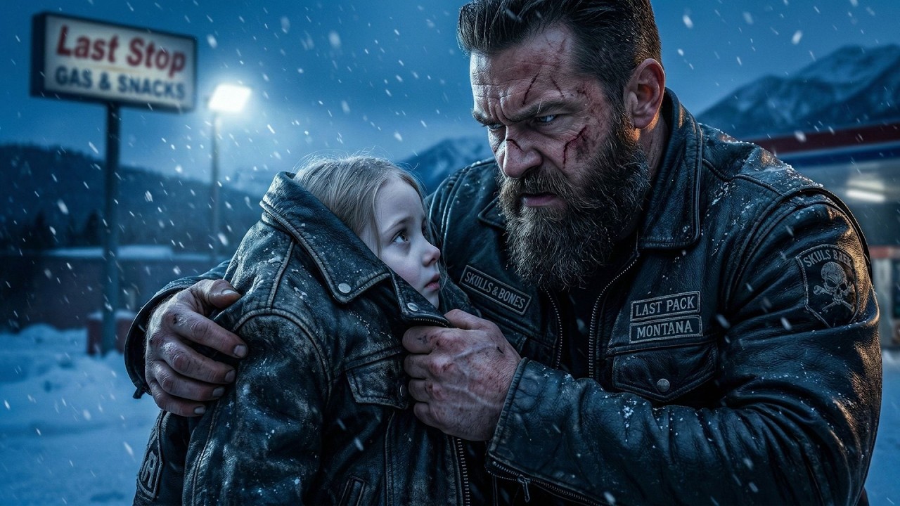 A lebénult kislány éhezett — míg egy Hell’s Angels motoros át nem vitte a télen...