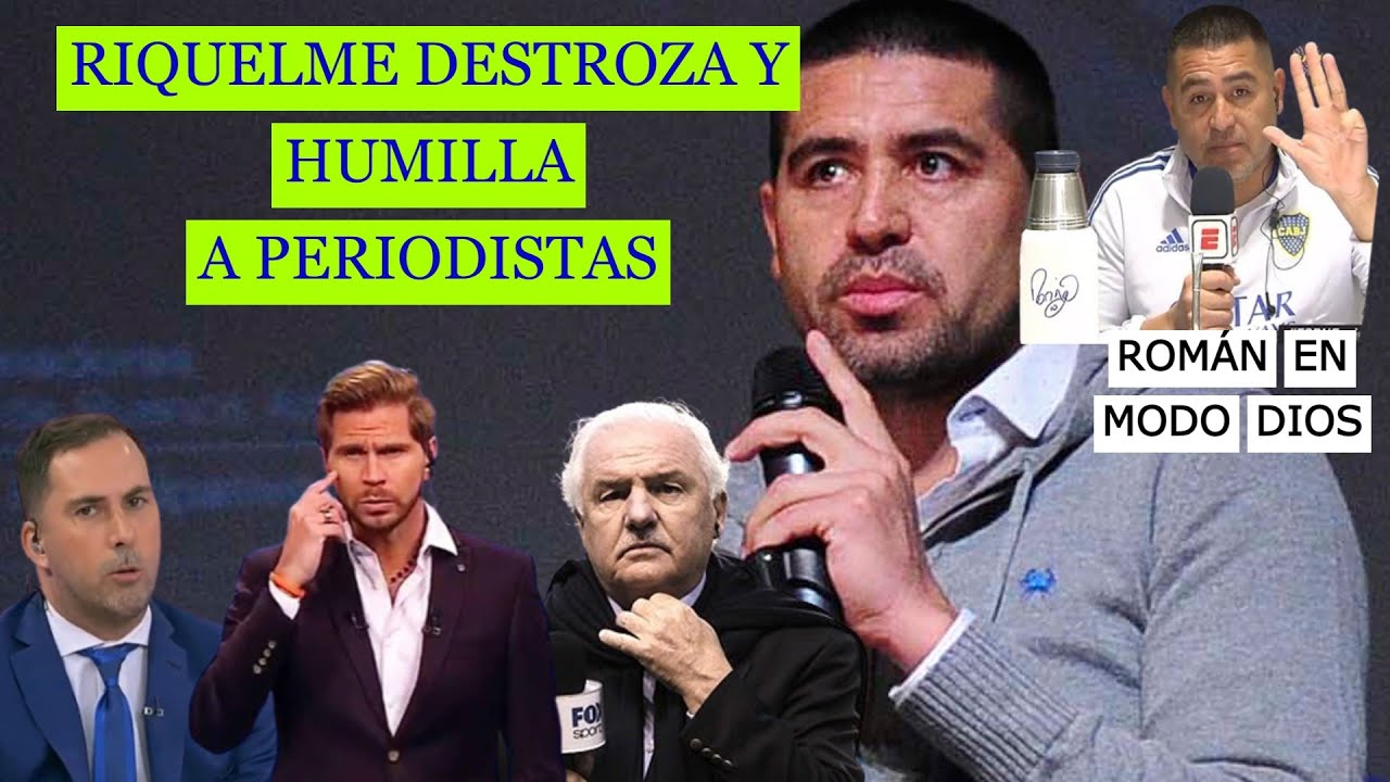 RIQUELME y sus MEJORES PELEAS vs PERIODISTAS