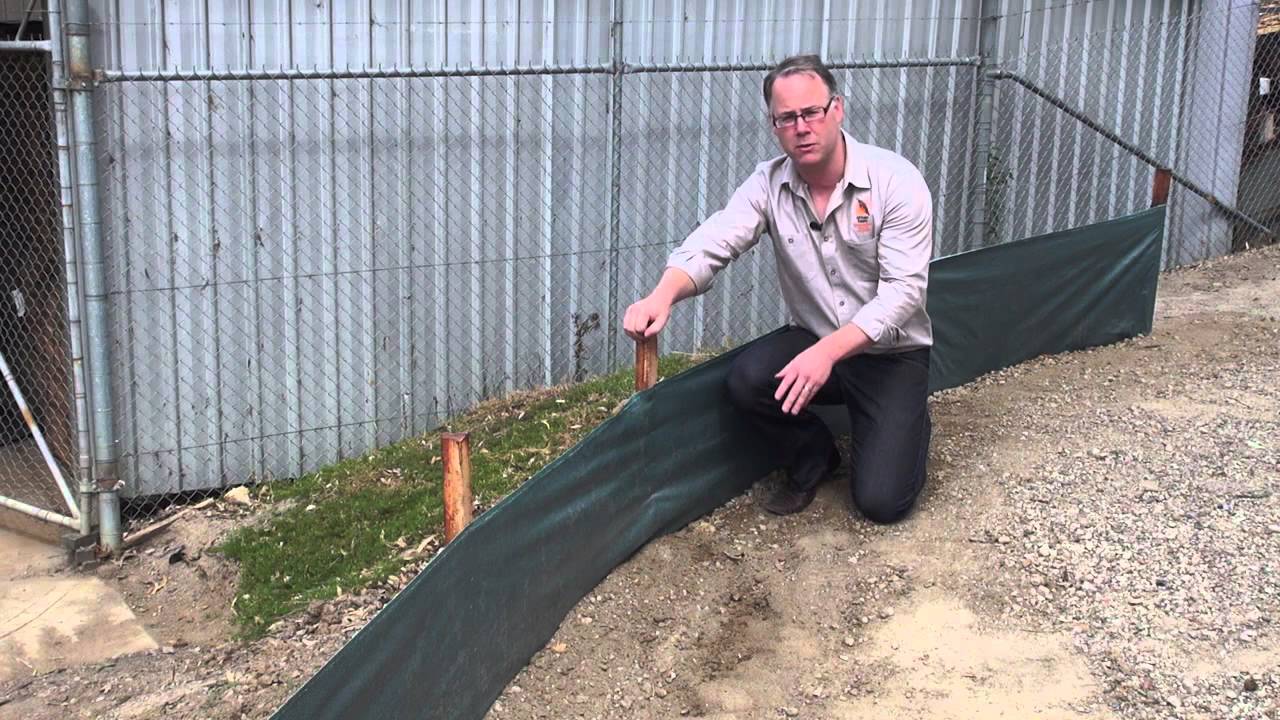 How to install Silt Fence by All Stake Supply