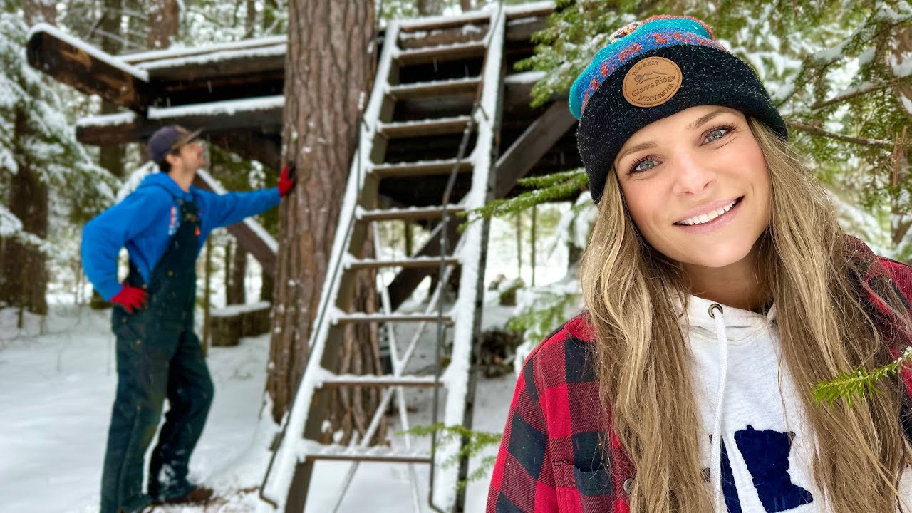 We Have STAIRS! | Off-Grid Treehouse Build Ep. 10