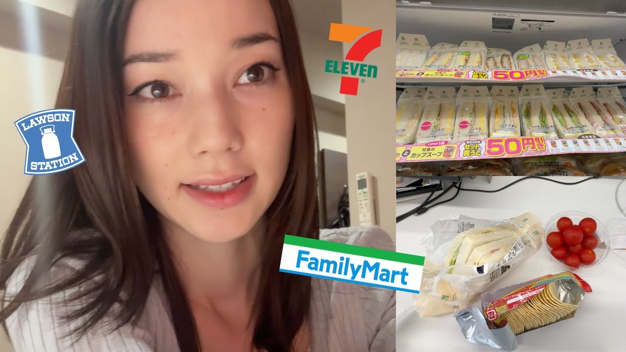 Japanese Convenience Store Challenge | 24 Hours ONLY Snacks