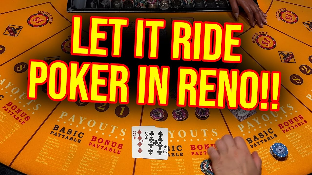 LET IT RIDE POKER! BETTING $400/HAND! FINALLY GETTING SOME LUCK!!