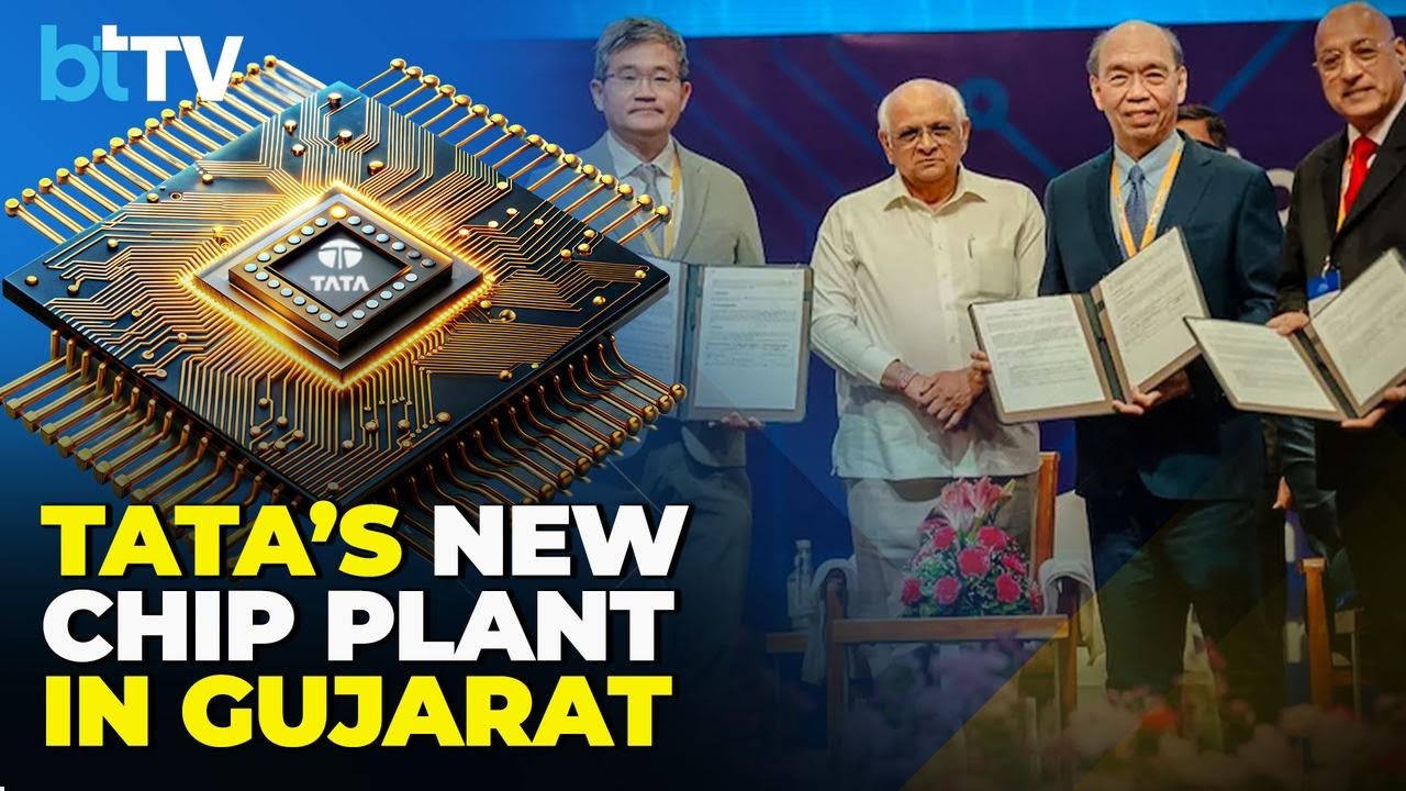 Tata Electronics Signs Pact For $11-Bn Semiconductor Fab Unit In Gujarat
