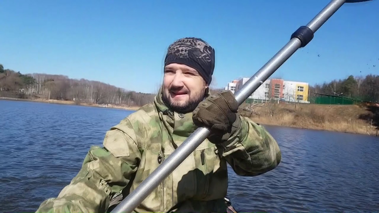 Байдарка Налим 300 Испытания на воде