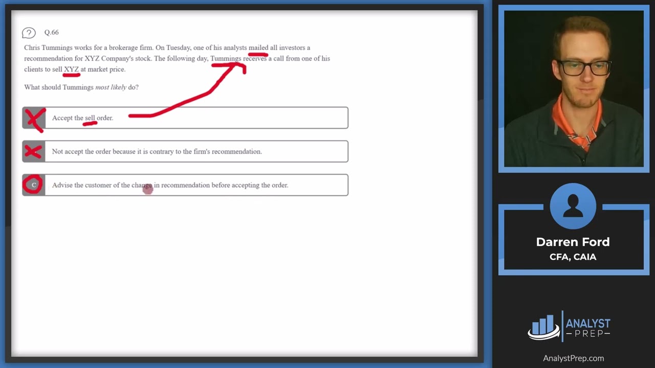 Mock Exam #3A – Questions 61-70 | CFA® Level I Exam Preparation | AnalystPrep