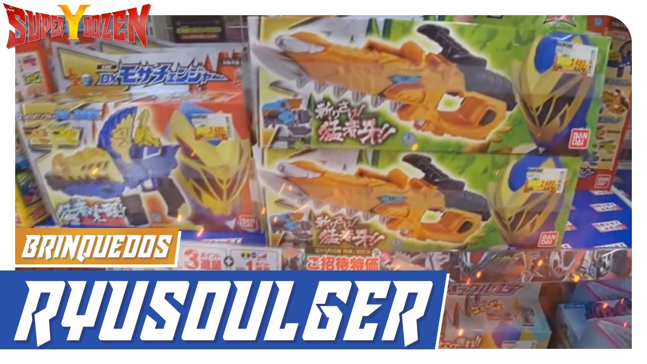 Brinquedos de Ryusoulger no Japão #03 | Super Yoozen