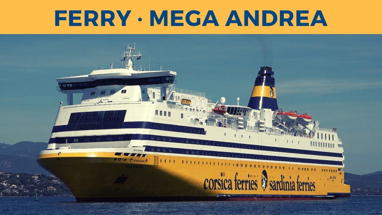 Arrival of ferry MEGA ANDREA, Porto-Vecchio (Corsica Sardinia Ferries)