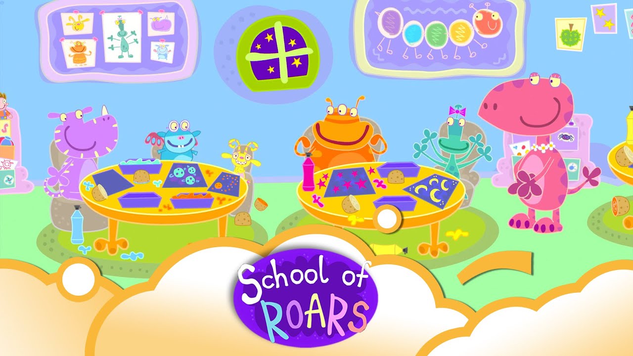 School of Roars: Miss Sneezle's Birthday S1 E32 | WikoKiko Kids TV
