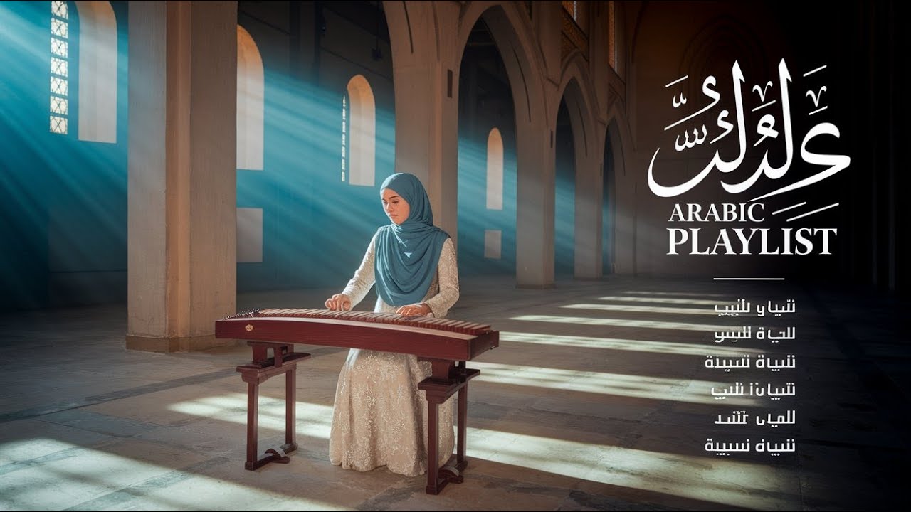 لحن ينساب في الصمت 🎶 موسيقى شرقية حالمة تُغمر الإحساس بالدفء ✨🌹