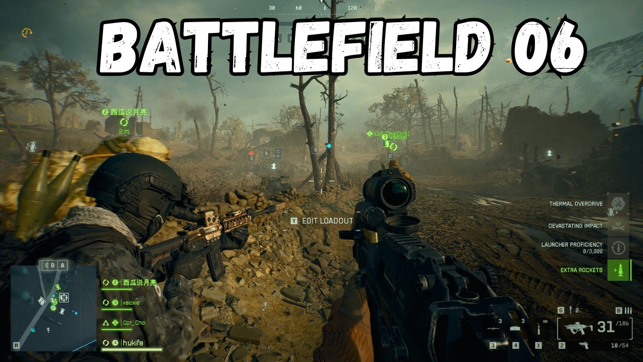 RTX 5090 32GB  INSANE Battlefield 6 AT 4K Ultra Settings 🔥