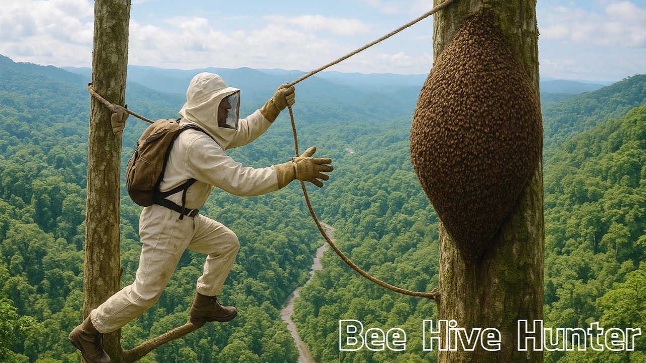 Discover the Most Dangerous Bee Nests in Vietnam | Bee Hive Hunter