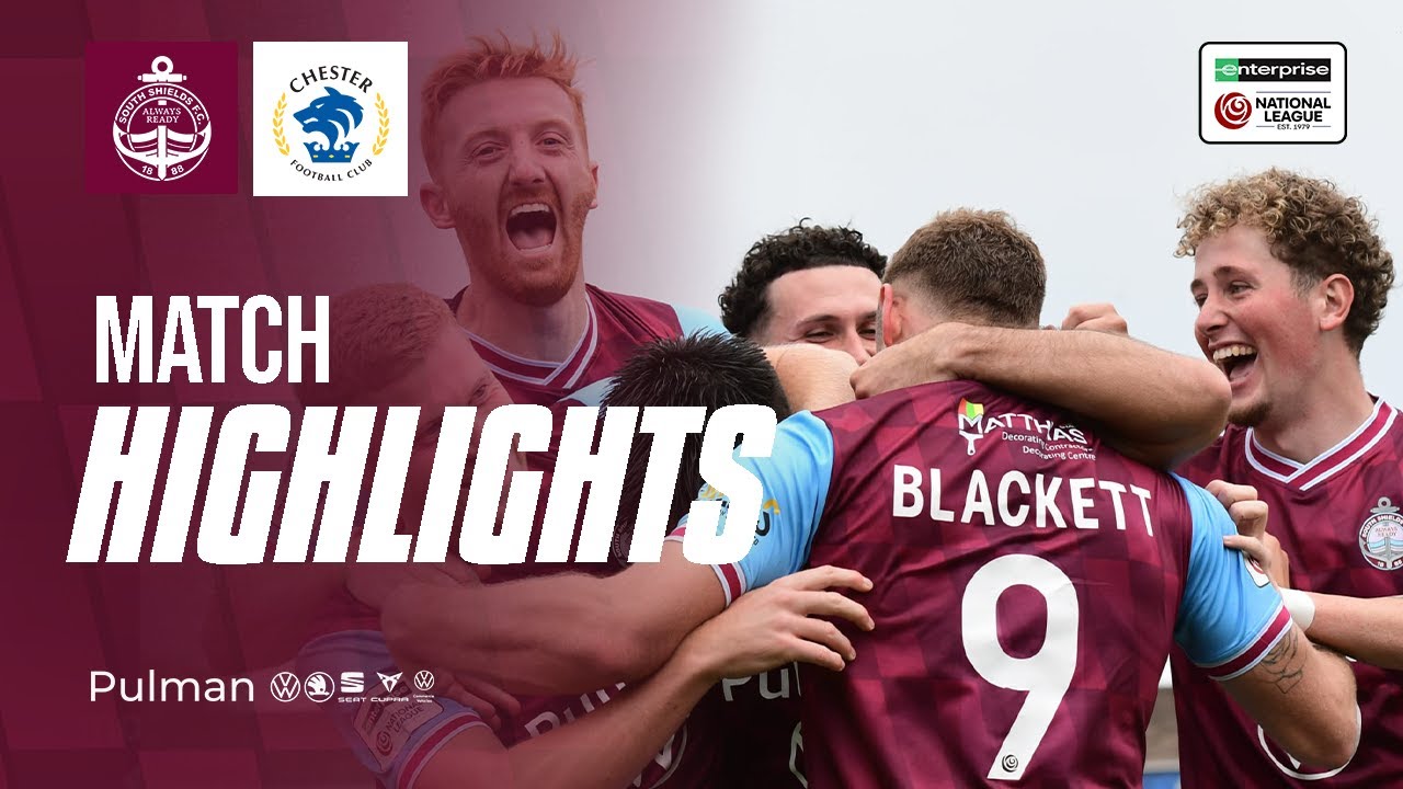 HIGHLIGHTS | South Shields FC 4-0 Chester FC | Enterprise National League North