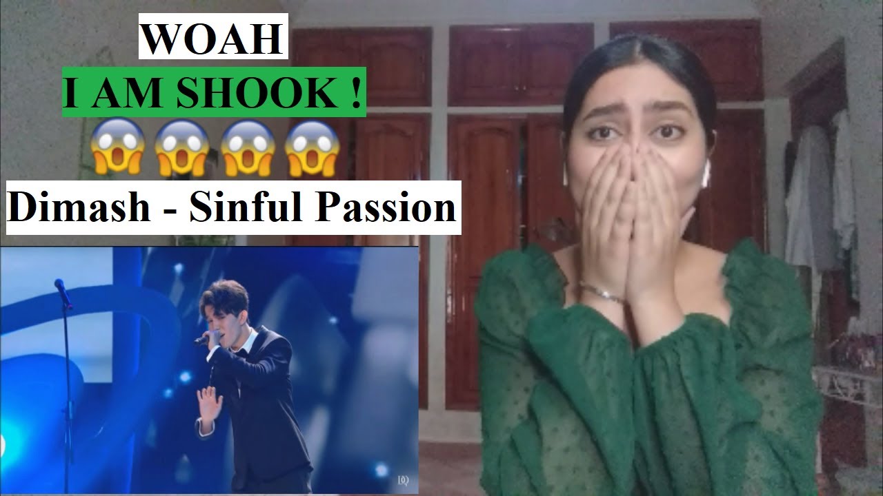 UNREAL ! First time watching Dimash kudaibergen perform Sinful passion Грешная страсть Live REACTION