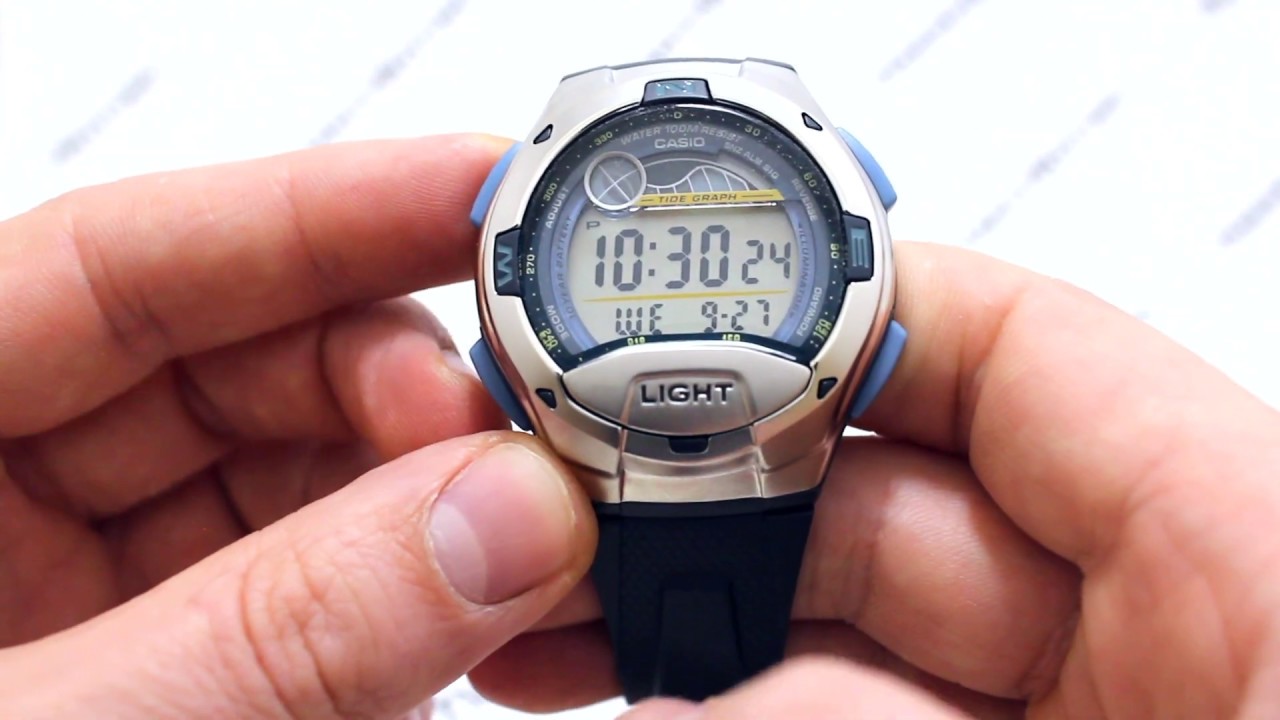 Часы Casio Illuminator W-753V-2A [W-753V-2AVEF] - видео обзор от PresidentWatches.Ru