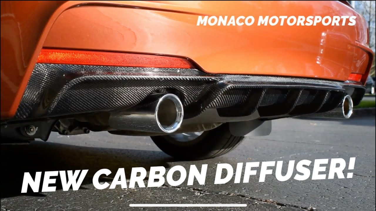 M PERFORMANCE CARBON FIBER DIFFUSER INSTALL - BMW F30