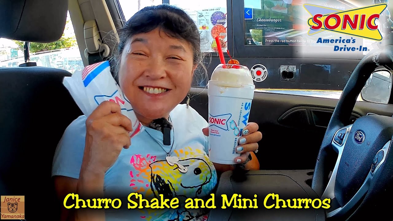 LIMITED TIME: Churro Shake and 5-piece Churros at Sonic #2022summertimeeats