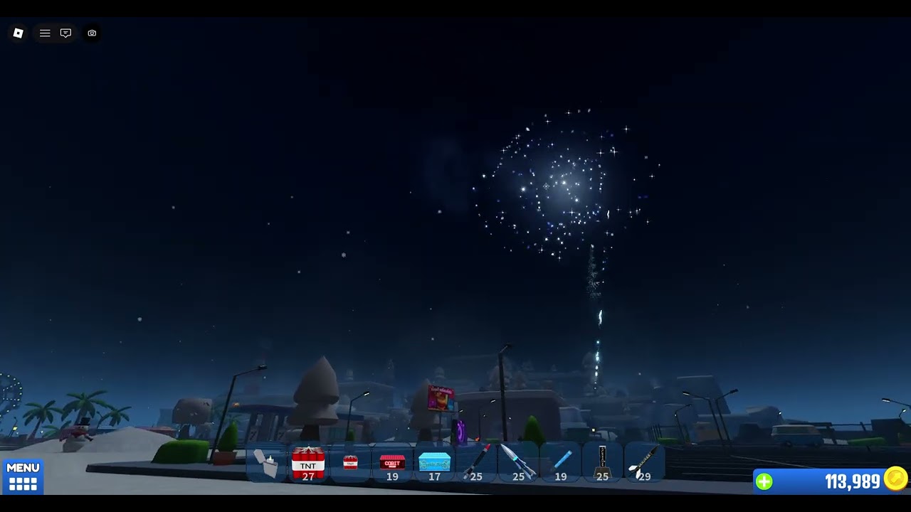 Big Fireworks in Roblox