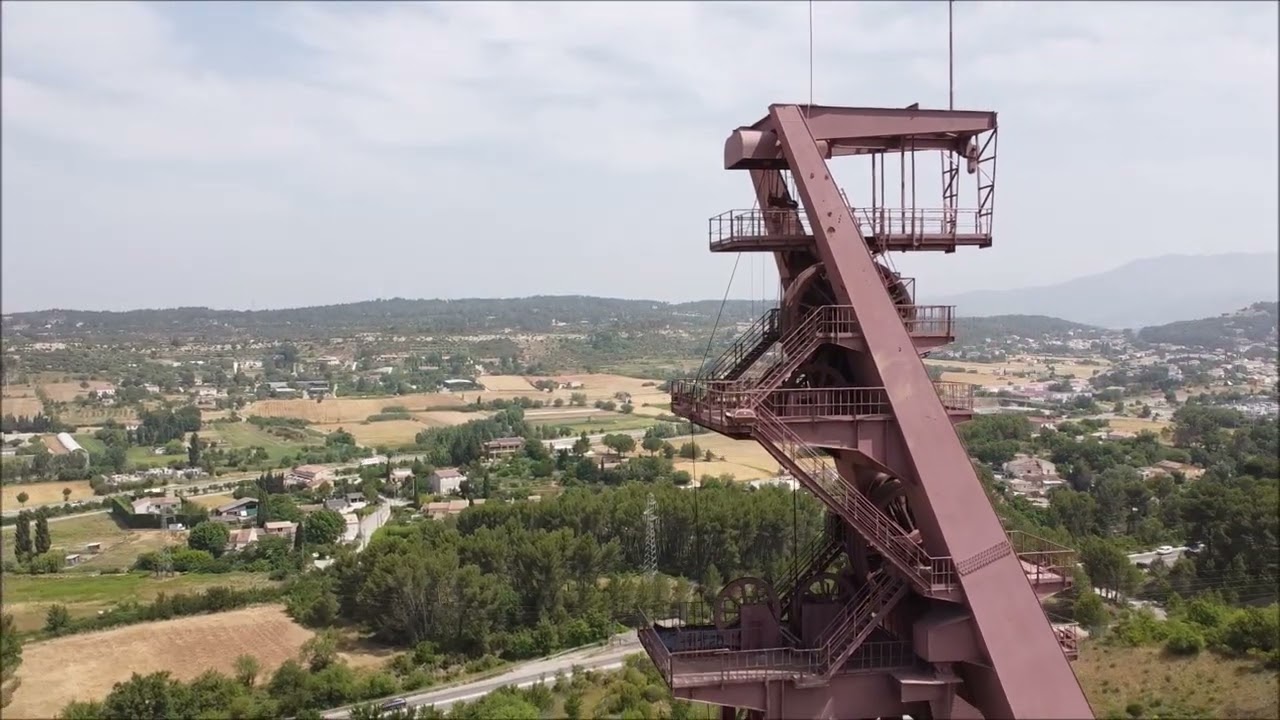 Le puits Z est l'un des principaux charbonnages  de l'unité de production de Provence des Houillères