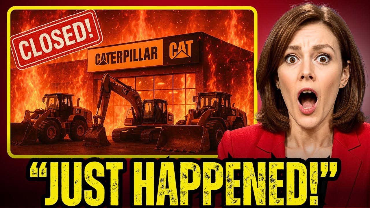 BREAKING! Caterpillar LEAVES $130 Billion U.S. Production Line In The DUST