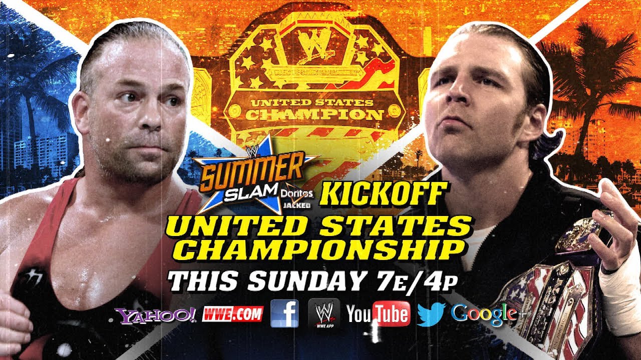 SummerSlam 2013 Kickoff &mdash; Дин Эмброуз против Роба Ван Дама